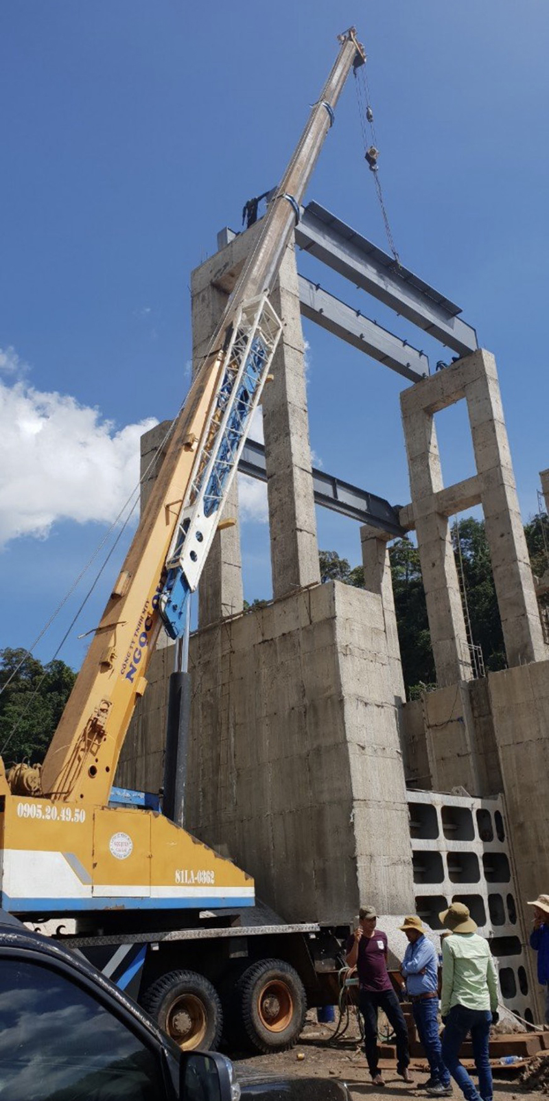 dịch vụ thuê xe cẩu giá rẻ